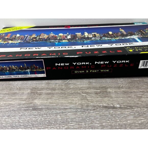 Buffalo Games New York, New York 3ft Panoramic Puzzle Glow In The Dark 750 Piece - Picture 3 of 5